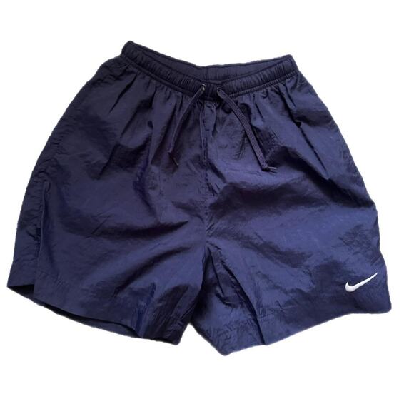 90s navy Nike  shorts (small) - Picture 1 of 3
